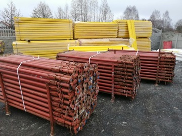 Stemple Budowlane Regulowane Metalowe