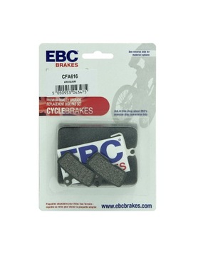 EBC CFA616R ВЕЛОСИПЕДНЫЕ КОЛОДКИ ПОЛУМЕТАЛЛИЧЕСКИЕ КОД AVID/SRAM R RSC GUIDE RE