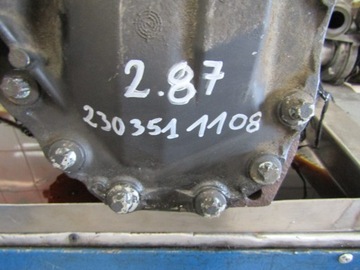 MERCEDES W211 2.2 CDI NÁPRAVA DIFER 2.87 A 2303511108 A2303500636