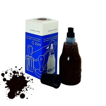 Tusz do pieczątek COLOP 25 ml brązowy ORYGINALNY