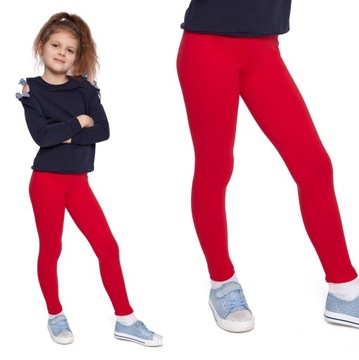 Legginsy dziecięce na gumce GETRY bawełniane 128