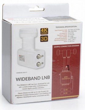 Конвертер Opticum WideBand H+V Unicable NC+ HD 4K