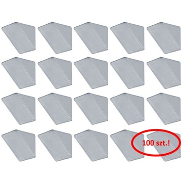 Уголки полочные из бука Komandorki с клапаном, 100 шт.