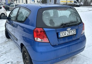 Chevrolet Kalos 1.2 72KM 2005 Chevrolet Kalos 1.1 benzyna, 2005 1.2 Benzyna 72KM, zdjęcie 1