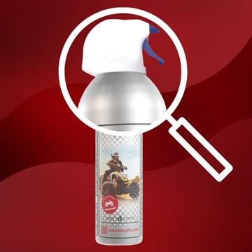 SPRAY GAŚNICZY iBlockFIRE MAŁA BIO GAŚNICA DO QUADÓW 0,6L A, B, C, F, E