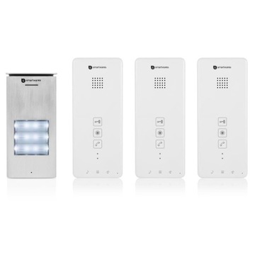 System domofonowy Smartwares DIC-21132 (zestaw) 3 słuchawki + domofon