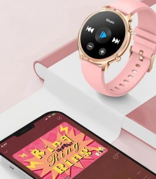 SMARTWATCH ЖЕНСКИЕ ЧАСЫ ГОВОРЯЩЕЕ ДАВЛЕНИЕ ДАВЛЕНИЕ ПОЛЬША