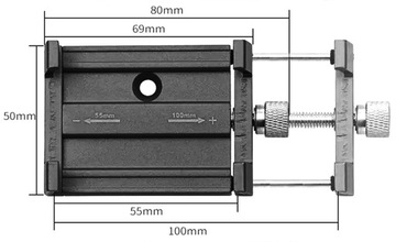 ДЕРЖАТЕЛЬ ДЛЯ ТЕЛЕФОНА, СМАРТФОНА, ВЕЛОСИПЕДА, РУЛЯ ВЕЛОСИПЕДА, АЛЮМИНИЙ