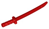LEGO KATANA CZERWONY 21459 red miecz Sword 6208752 Ninjago 1szt