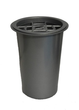 WKŁAD DO WAZONU srebrny 19 x10cm z kratką trwały