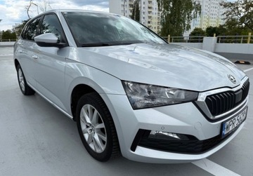 Skoda Scala Hatchback 1.0 TSI 110KM 2021 Skoda Scala salon PL FV VAT 23 gwarancja Ambition Benzyna 110KM, zdjęcie 8