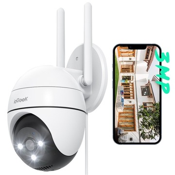 Kamera IP zewnętrzna ieGeek ZS-GQ2 2K WIFI ieGeek