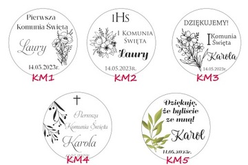 Магнит 10шт зеркальные магниты подарок на первое причастие спасибо персонализация