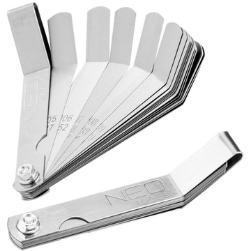 NEO 11-192 ЩУП 16 ИЗОГНУТЫХ ЛЕЗВИЙ 65 ММ НЕРЖАВЕЮЩАЯ СТАЛЬ