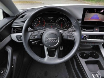 Audi A5 F5 Sportback Facelifting 2.0 40 TFSI 204KM 2021 Audi A5 Sportback Kamera cofania Podgrzewane fotele Asystent parkowania, zdjęcie 21