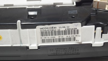 9800420880 PŘÍSTROJOVÁ DESKA BUDÍK PEUGEOT 508 2.0 HDI GB