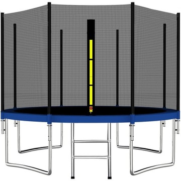 СЕТКА ДЛЯ УЛИЧНОГО батута, МОЩНАЯ ЗАЩИТА, 8 СТОЙКОВ 10 ФУТОВ 300/305/312