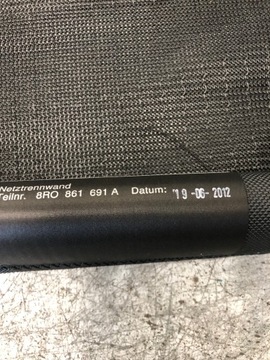 РОЛИКОВАЯ СЕТКА БАГАЖНИКА, AUDI Q5 8R0861691A