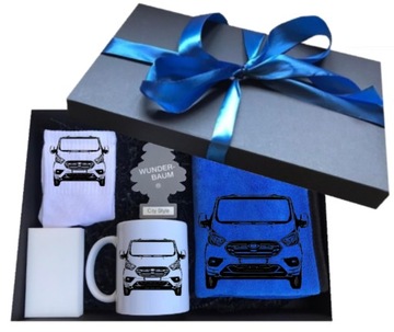 Zestaw prezent kubek dla kierowcy auta FORD TRANSIT BUS box
