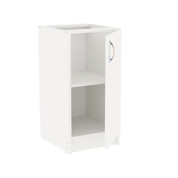 ED ECON белый b_S40_1F Отдельностоящий кухонный шкаф