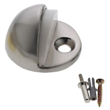 ODBOJNIK ODBÓJ STOPER Przykręcany Nikiel sat 45mm
