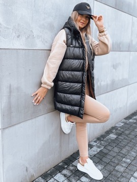 ЖИЛЕТ СТЕГАНЫЙ ЖЕНСКИЙ С КАПЮШОНОМ, размер. XL