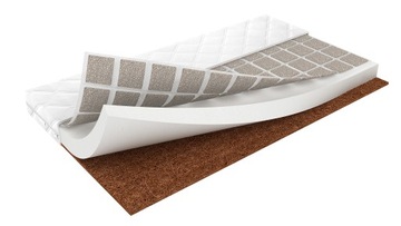 Materac KOKOS PIANKA GRYKA 190x80 Mały Książę