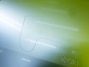 КРЫШКА ДВЕРИ AUDI A6 C5 ЗАДНЯЯ ЛЕВАЯ LY7W ALLROAD