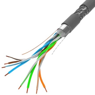 КАБЕЛЬ ЛВС КАБЕЛЬ ЛВС ВИТАЯ ПАРА RJ45 SF/UTP CAT.6 CAT.6 100M LANBERG