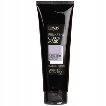 DIKSON PRIME MASKA KOLORYZUJĄCA DO WŁOSÓW PLATINO PLATYNOWY BLOND 250ML
