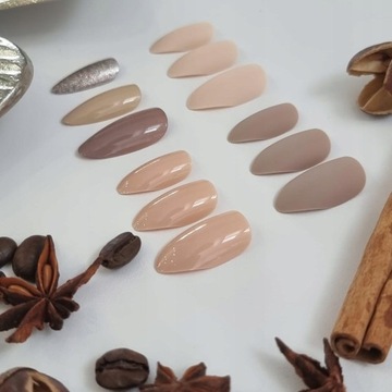 НАКОНЕЧНИКИ ДЛЯ ИСКУССТВЕННЫХ НОГТЕЙ С КЛЕЕМ 24 ШТ.