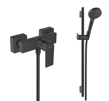 Zestaw prysznicowy HANSGROHE Vernis Shape czarny