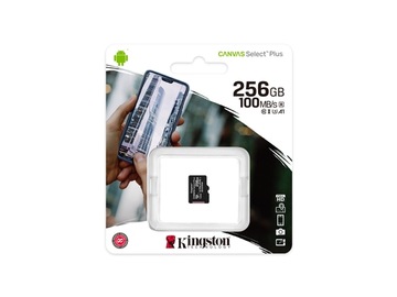 Карта памяти KINGSTON Canvas microSDXC 256 ГБ