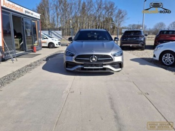 Mercedes Klasa C W206 Kombi 2.0 220d 200KM 2021 Mercedes-Benz Klasa C c220d 200KM AMG pakiet alcantara navi kamery 360 el., zdjęcie 2
