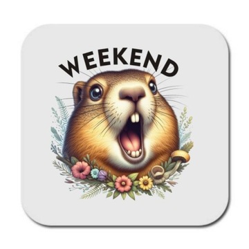 Podkładka weekend świstak impreza studia student