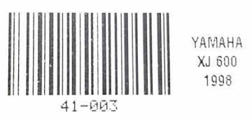 YAMAHA XJ 600 92-03 СПИДОМЕТР ТАХОМЕТР ТРОС