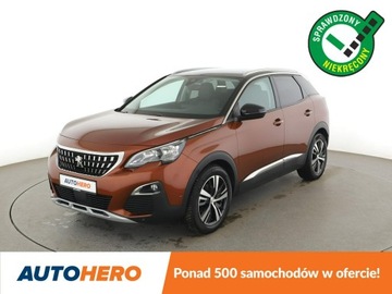 Peugeot 3008 II Crossover 1.2 PureTech 130KM 2020 Peugeot 3008 Automat Hak Navi Kamera cofania