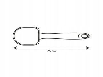 ЛОПАТКА СИЛИКОНОВАЯ ЛОПАТЬ КУХОННАЯ ЛОЖКА ДЛЯ ТЕСТА