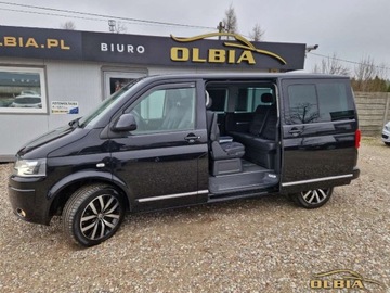 Volkswagen Multivan T6 2014 Volkswagen Multivan T5 Lift Multivan Highline Dsg 4x4 Xenon Led Zadbany, zdjęcie 1