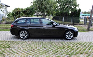 BMW Seria 5 F10-F11 Touring Facelifting 525d 218KM 2015 BMW Seria 5 2.0D 525d X-Drive Led Automatik Navi Hak 1 Rok Gwarancji, zdjęcie 3