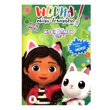 TREFL KOCI DOMEK GABI KOCIE ŁAKOCIE WODNA KOLOROWANKA NA WODĘ