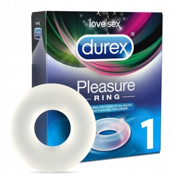 Pierścień DUREX PLEASURE RING - DŁUŻSZA EREKCJA