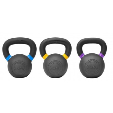 Zestaw Kettlebell - Medium 12, 16 I 20 Kg XMOR