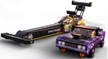 LEGO 76904 ЧЕМПИОНЫ ПО СКОРОСТИ DODGE DRAGSTER И CHALLE