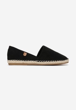 Renee Czarne Espadryle damskie 37 Ekoskóra