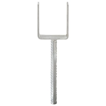 АНКЕРЫ ДЛЯ СТОЛБА 6 ШТ. 9X6X30CM СТАЛЬ