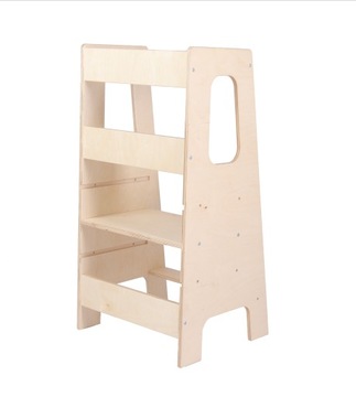 КУХОННЫЙ ПОМОЩНИК КУХОННЫЙ ПОМОЩНИК ПОДСТАВКА Башня Монтессори - покрыта воском