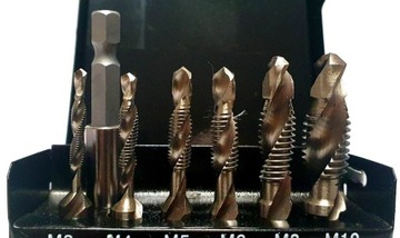 СВЕРЛА HSS M3-M10 7 EL шестигранные метчики