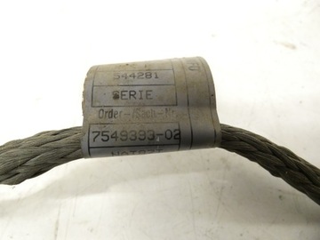 BMW E90 E91 E92 E87 E84 PŘÍVOD HMOTA KABEL KAPOTA