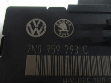 Модуль дверного контроллера Vw Sharan 7N 7N0959793C